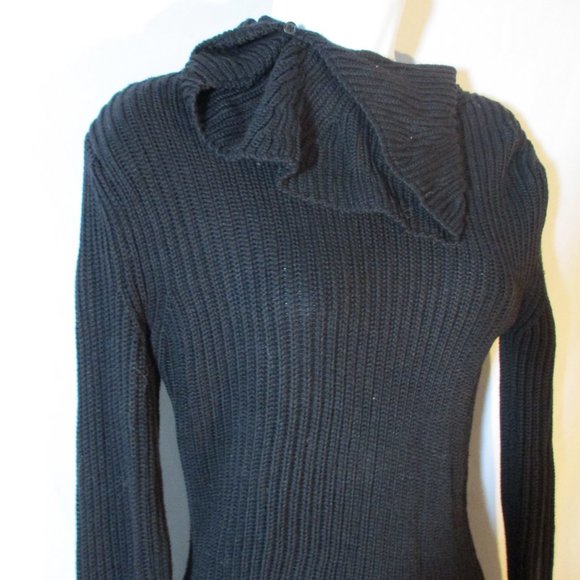 JIL SANDER ITALY 100% Wool Knit Sweater Jumper - Picture 2 of 5